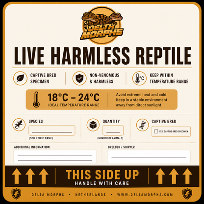 Insulated Live Animal Shipping Box (8 sets)